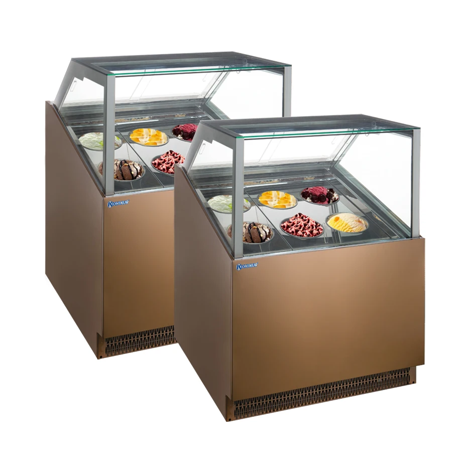 

Bolandeng Commercial Vertical Fresh Seafood Display Half Multideck Cabinet Refrigeration Equipment For Food Display