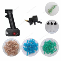 Electric Model Hand Puppet Airbrush Air Pump No-Clean Cordless External Refinishing Spray Gun Portable Painting Tools Set