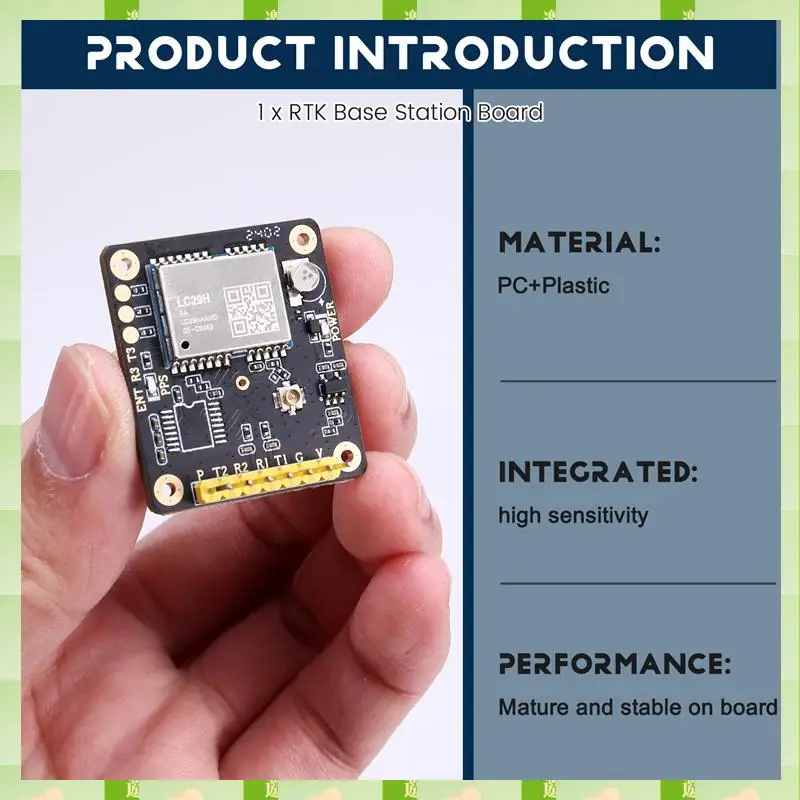 2025 High Precision RTK Base Station Board Quectel LC29H Dual Frequency L1/L5 Positioning Module Output RTCM Data,High Precision