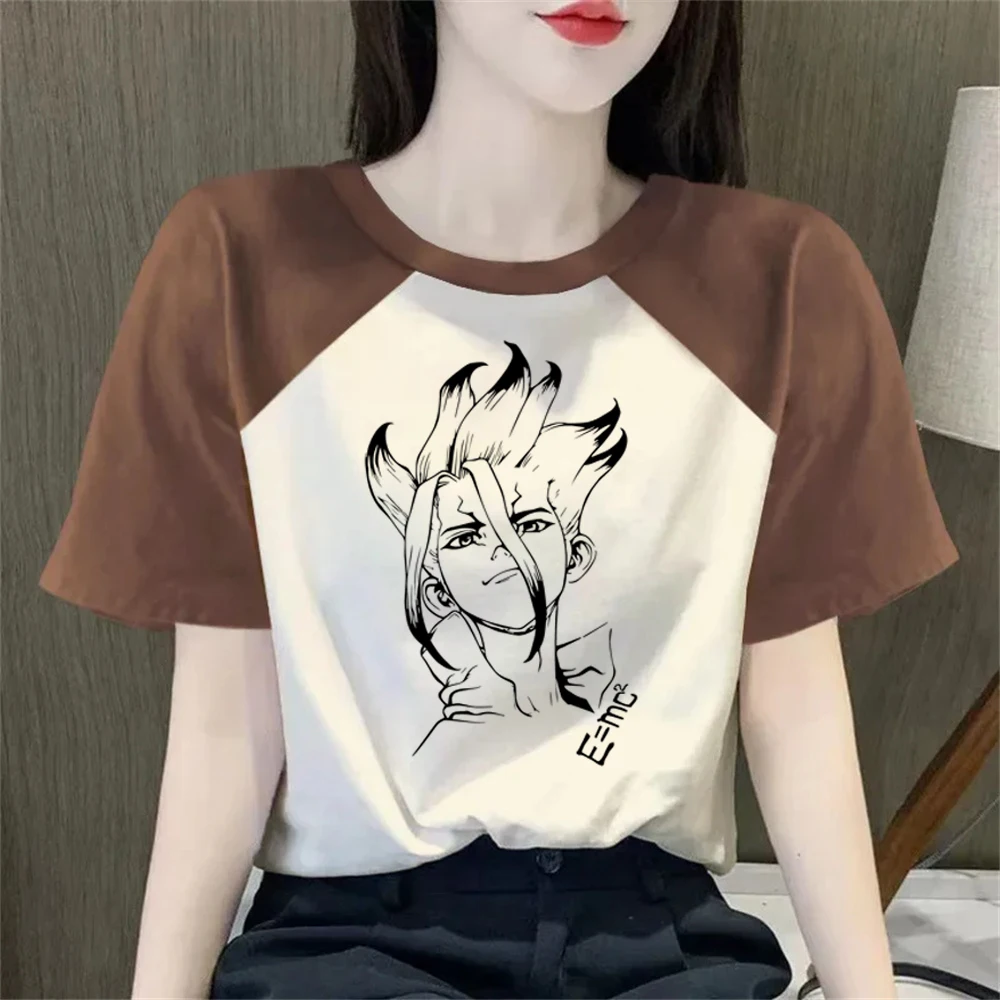 Dr Stone shirt femme emo cutecore manga cute japan shirt aesthetic meme 80s japan 2000s