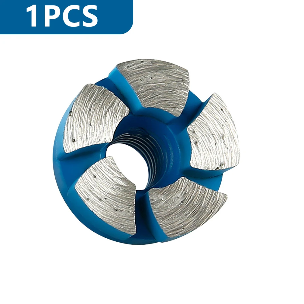Heißer Verkauf: 1 Stück 25MM Kleine Diamant-Schleifscheibe, Langlebig, Flachkopf mit M10 Gewinde für Winkelschleifer - Spezielles Schleifwerkzeug – Detail 1