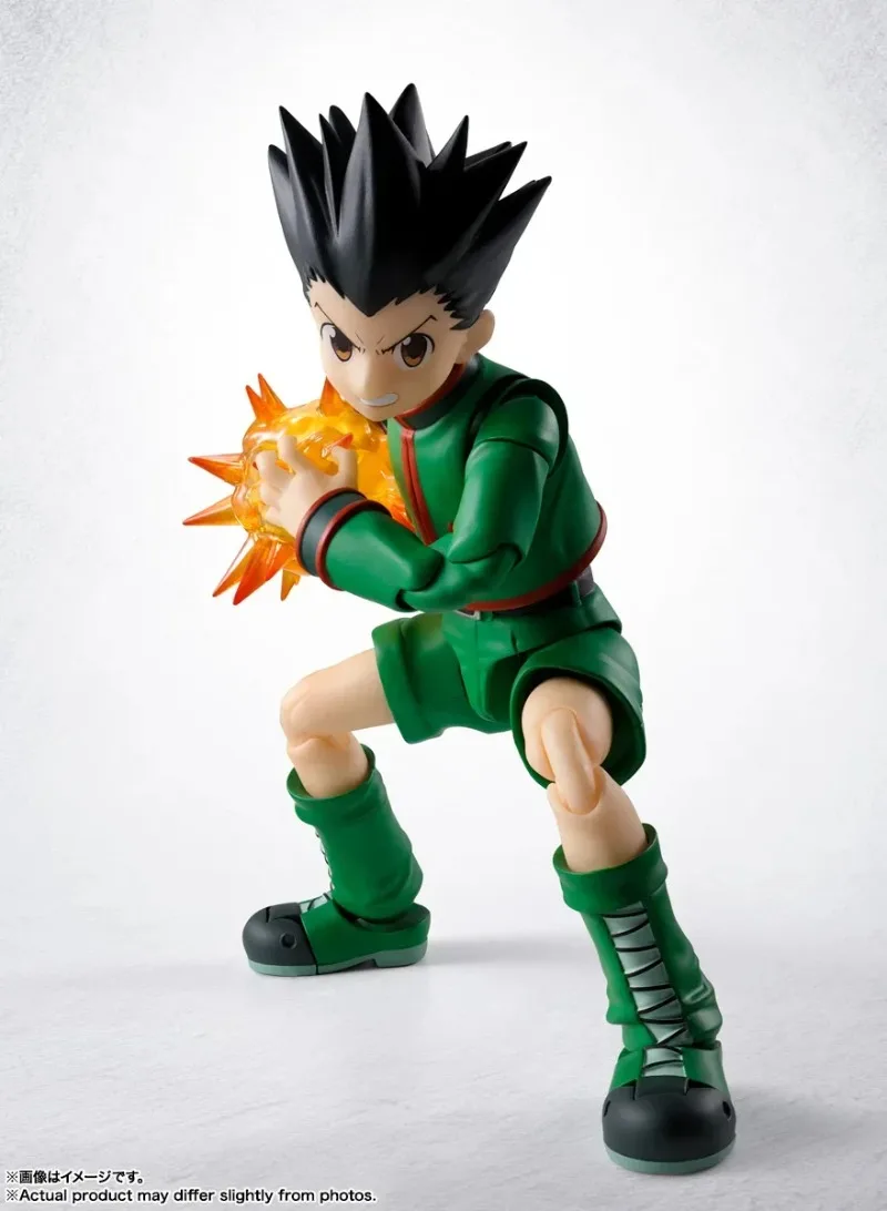 100%Original BANDAI Hunter X Hunter S.H.Figuarts SHF GON FREECSS  SHF Killua Zaoldyeck PVC Action Figure Model Collection Toys