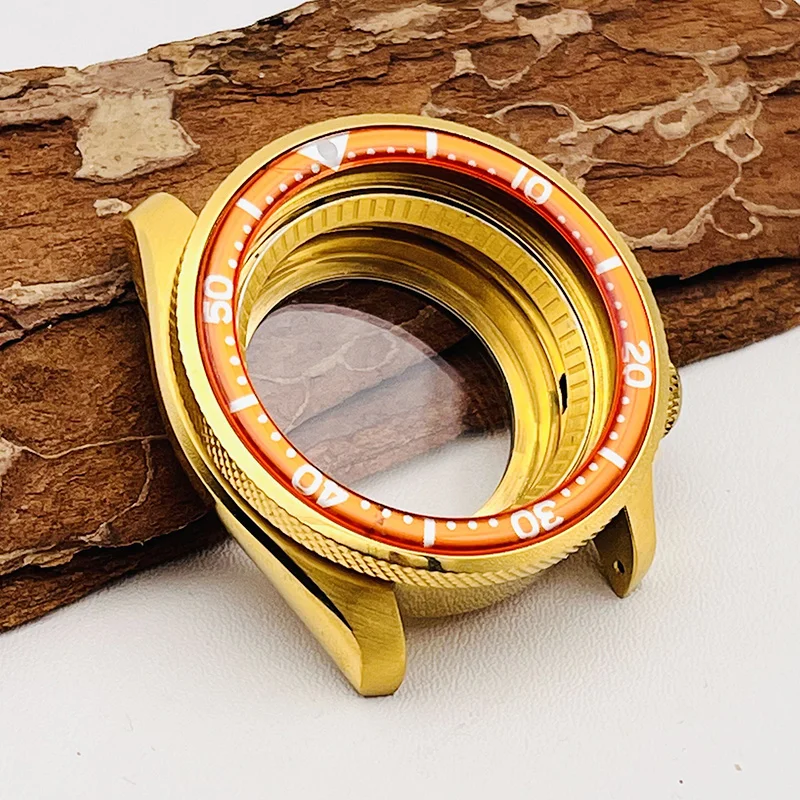 Индивидуальный чехол для часов SKX007, подходит для SKX007 SRPD, чехол для часов NH35, NH36, механизм, кольцо с часов, NH35, чехлы для часов