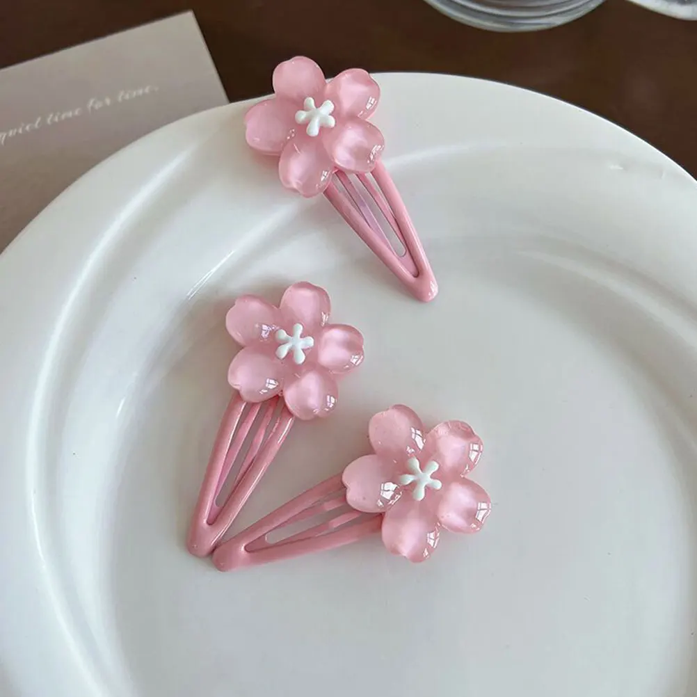

10pcs Flower Clips Cute Small Pins For Girls Women Hair Accessories Decorative Pin Elegant Thin Hair Barrettes Kids Teen