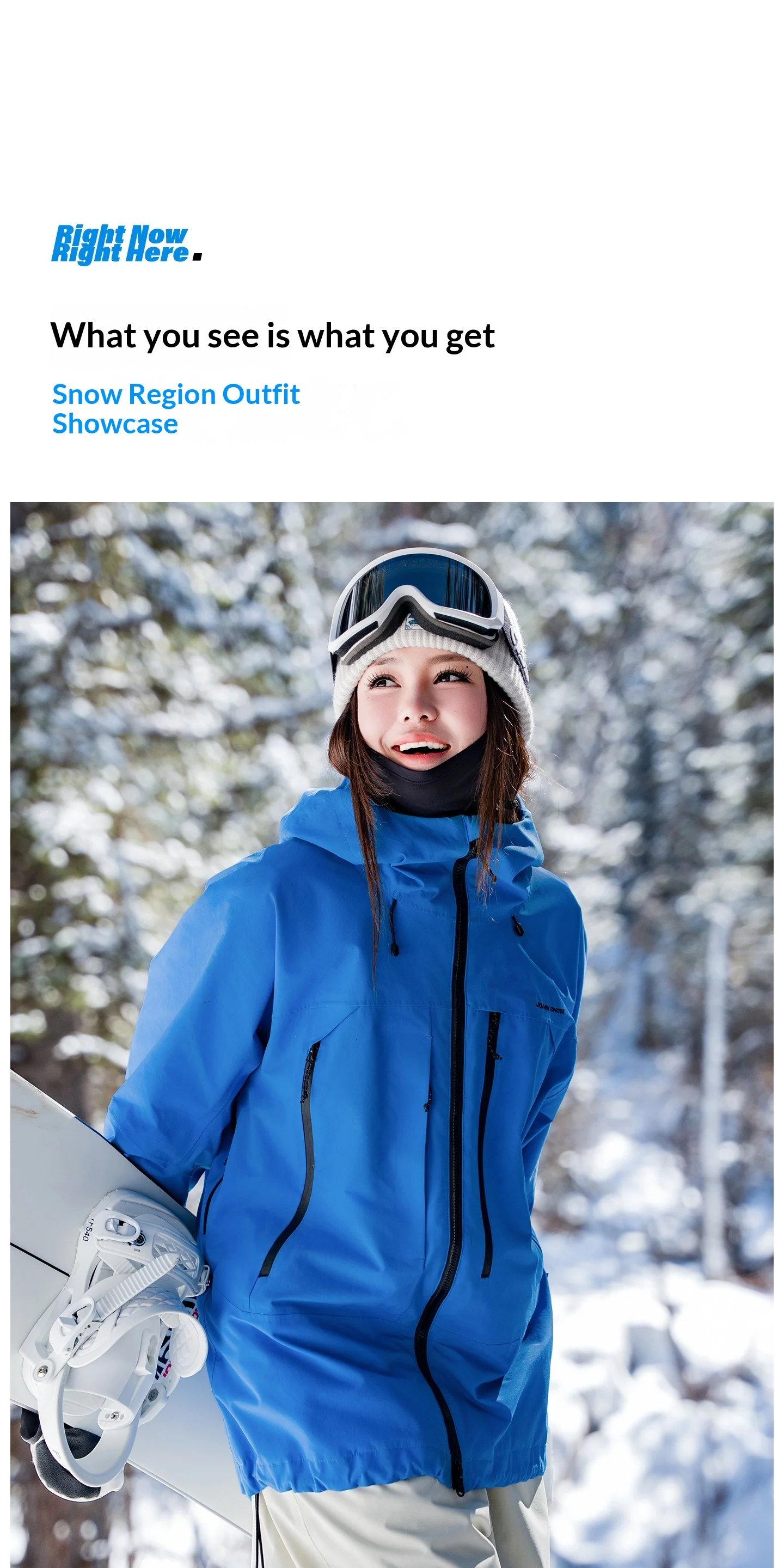 2026 John Snow Unisex Lose Skijacke Vollständig Versiegelt Wasserdicht Winddicht Warme Snowboardjacke für Männer und Frauen Winter Outdoor – Detail 23