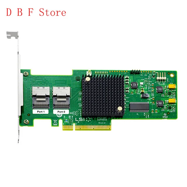 

LSI MegaRAID 9240-8i 8-port SAS SATA LSI00200 PCI-E RAID Controller Card