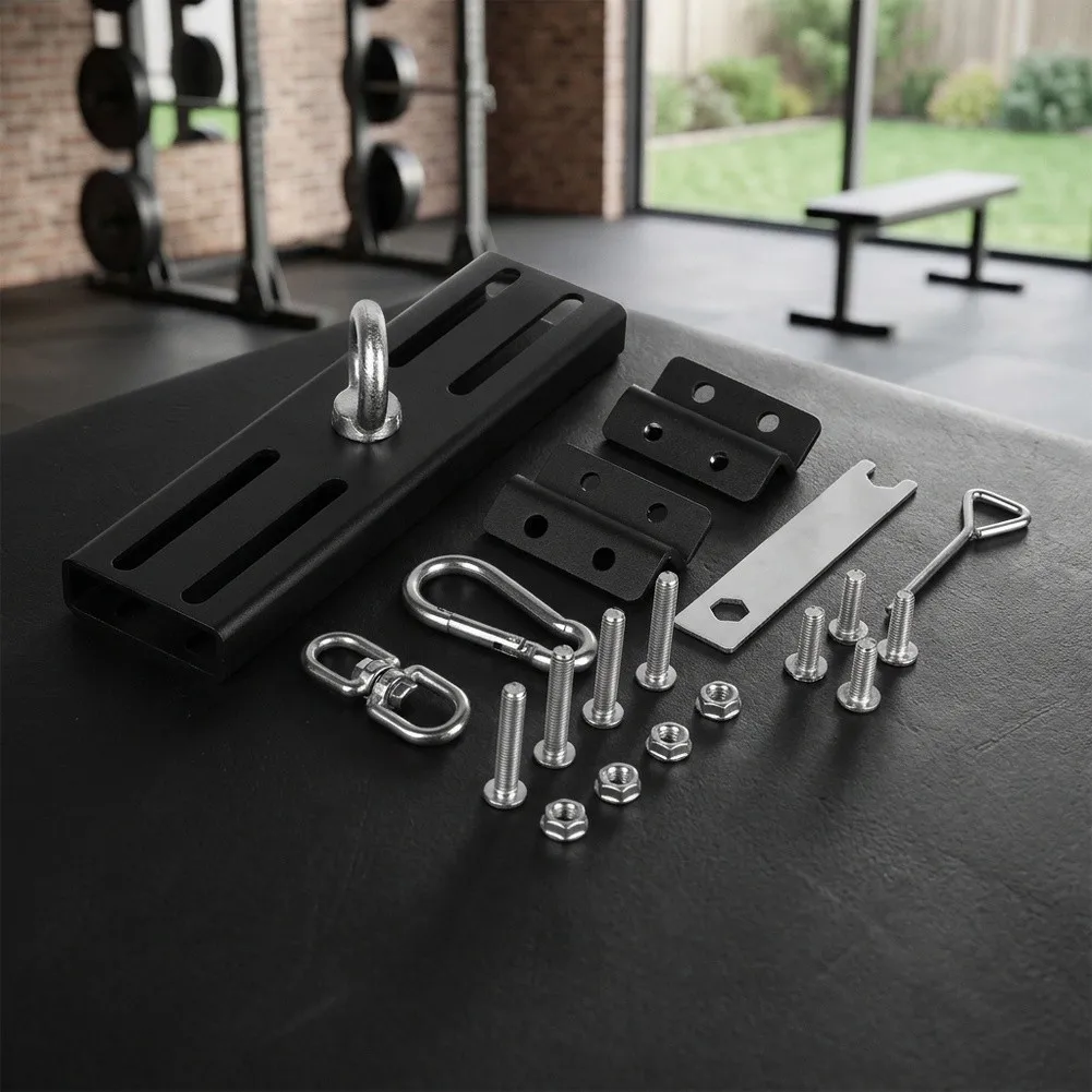 Swivel Rotating Bag Hanger with Industrial Grade Steel Clamp for Mounting and Heavy Bag Use in For Boxing and Fitness