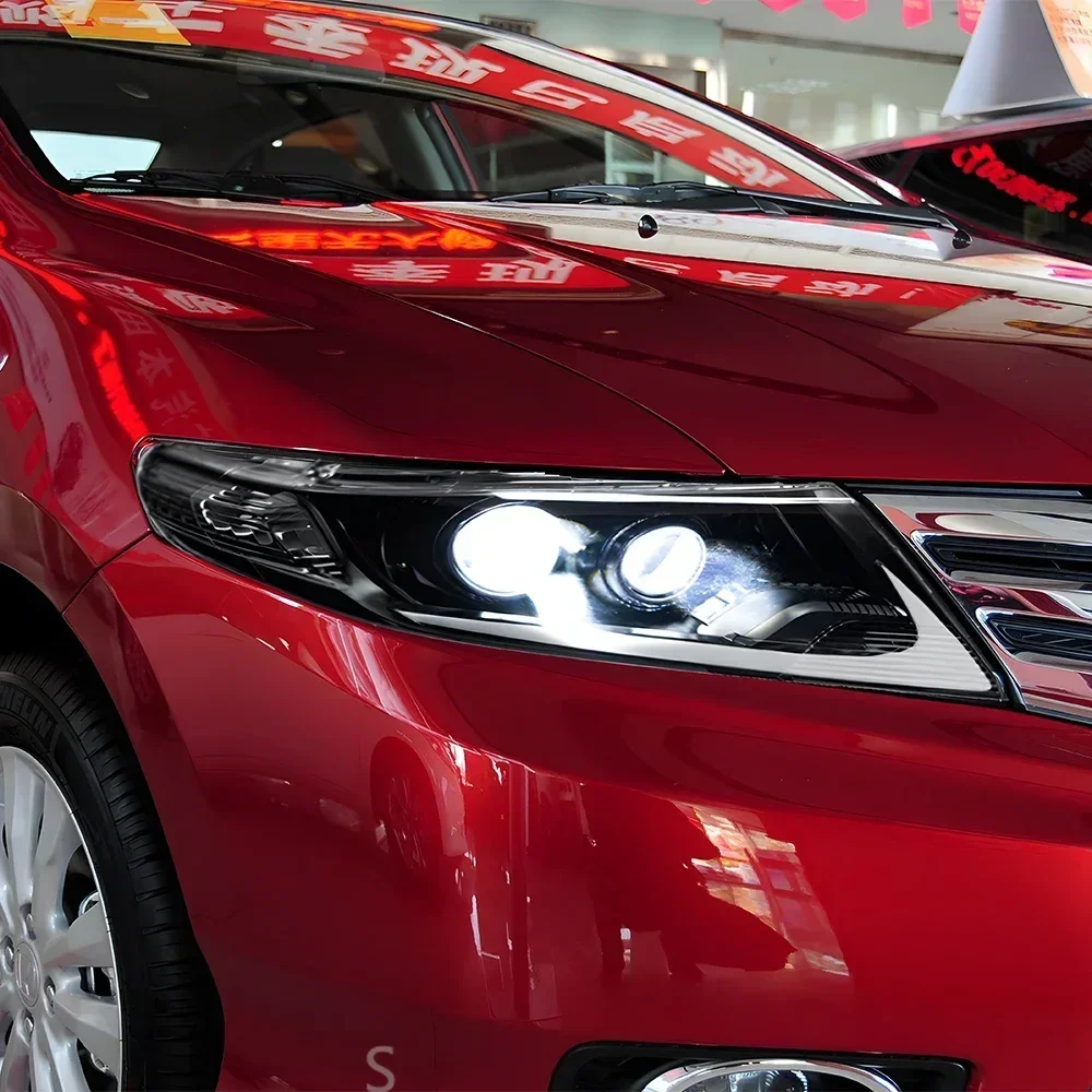 

Auto Headlights For Honda City 2008-2014 LED Car Front Lamps Assembly Upgrade High Quality 2 Projector Lens Tool Accessories