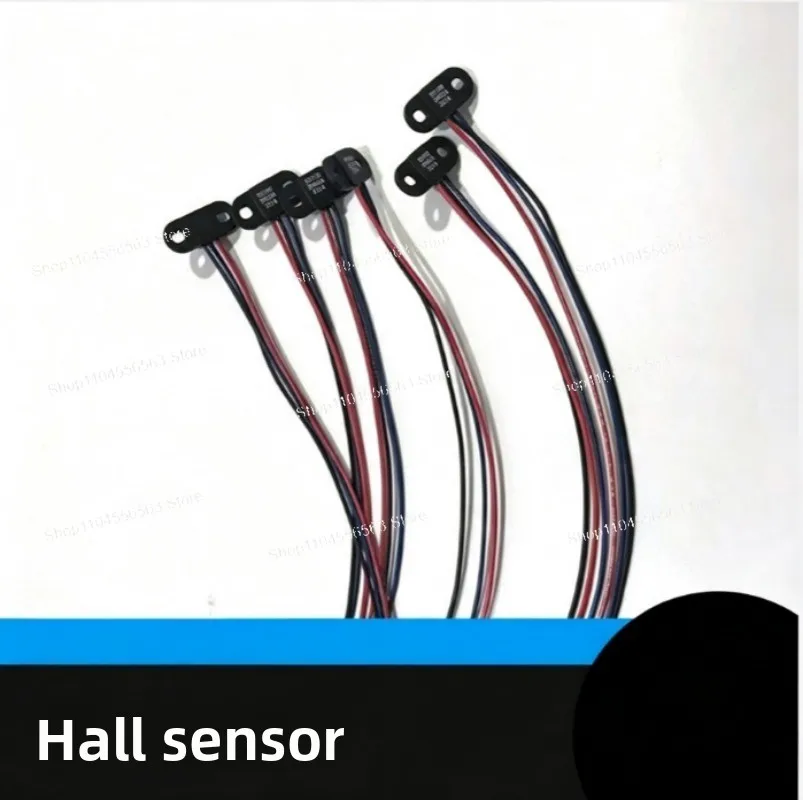 55100-3M-02-A Miniature Hall Effect Switch – Flange Mount, 3-Wire, 2.7-24V, -40 to 100°C for Industrial Position/Speed Sensing