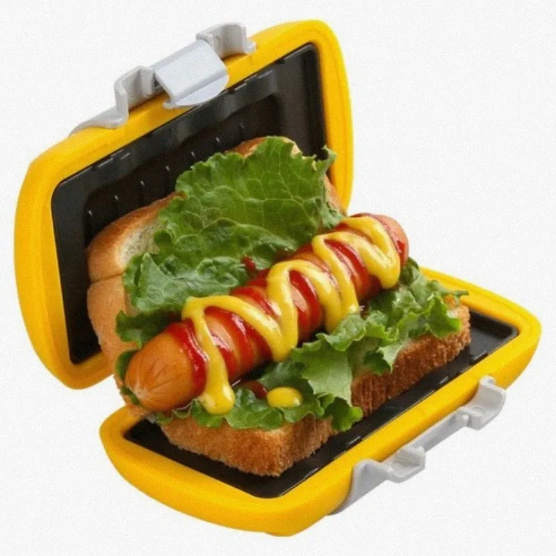 Mini sándwich para microondas de 3 minutos para un desayuno fácil y meriendas de la tarde