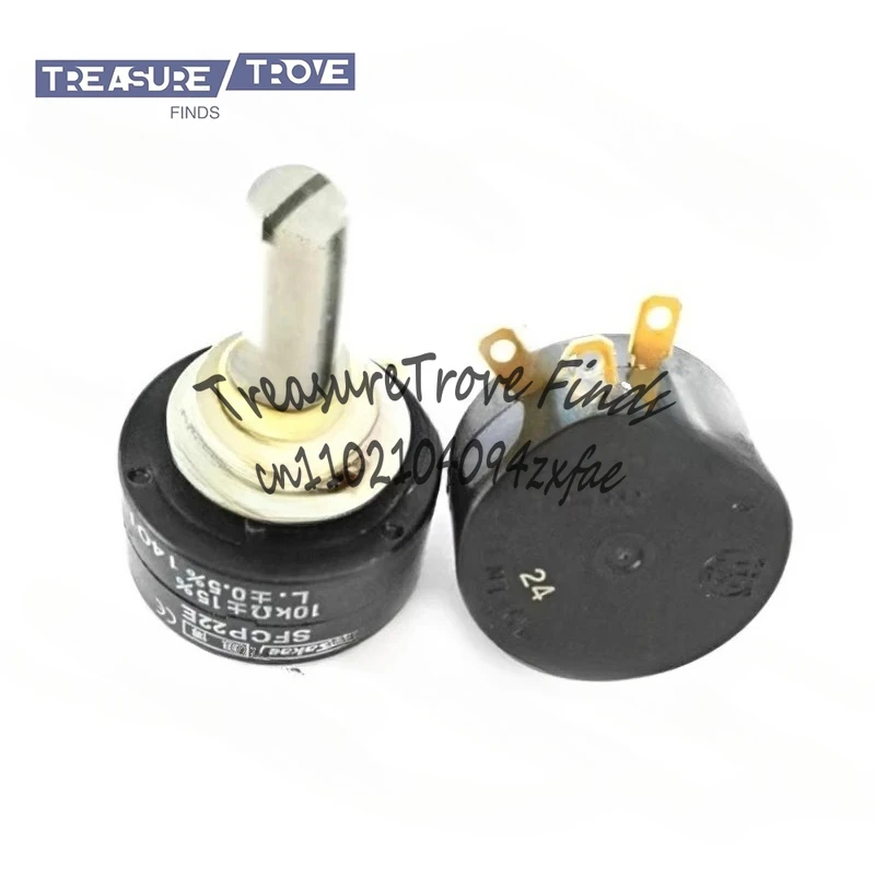 

SFCP22E Проводящий пластиковый потенциометр Точный 1K 5K 10K Одиночное круговое вращение/выдвижное вращение