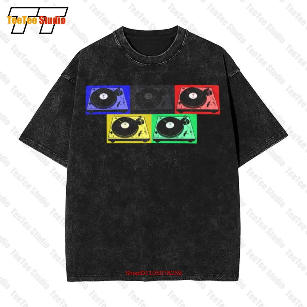 Technics Dmc - Deck Art Turntable Vintage Camiseta extragrande UMPE