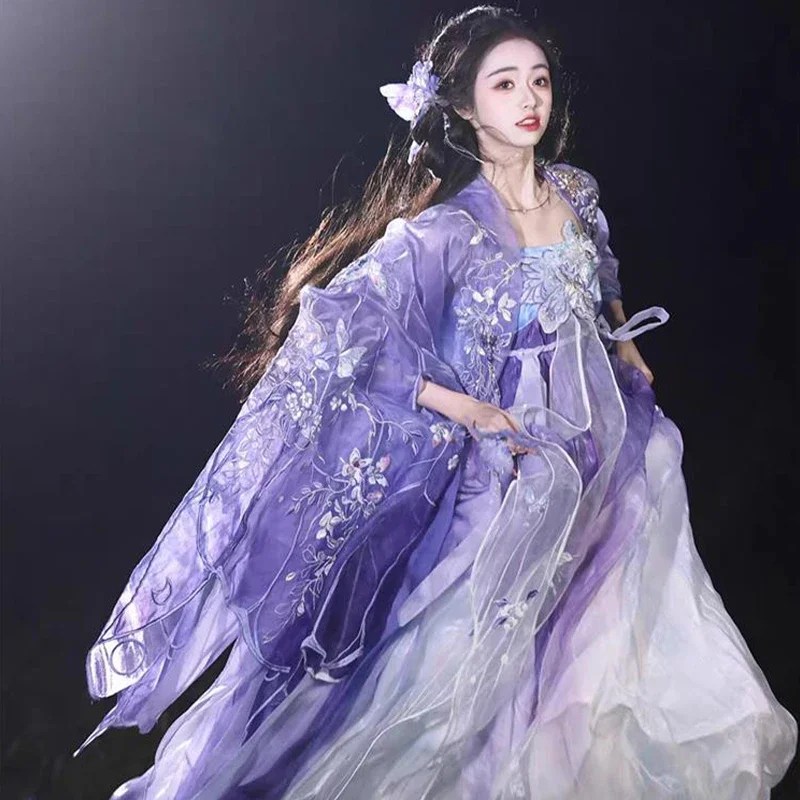 الوستارية التطريز النسيج DIY Hanfu النمط القديم شيونغسام النسيج الصيف تنورة ملابس الأطفال ملابس الطفل مصمم النسيج