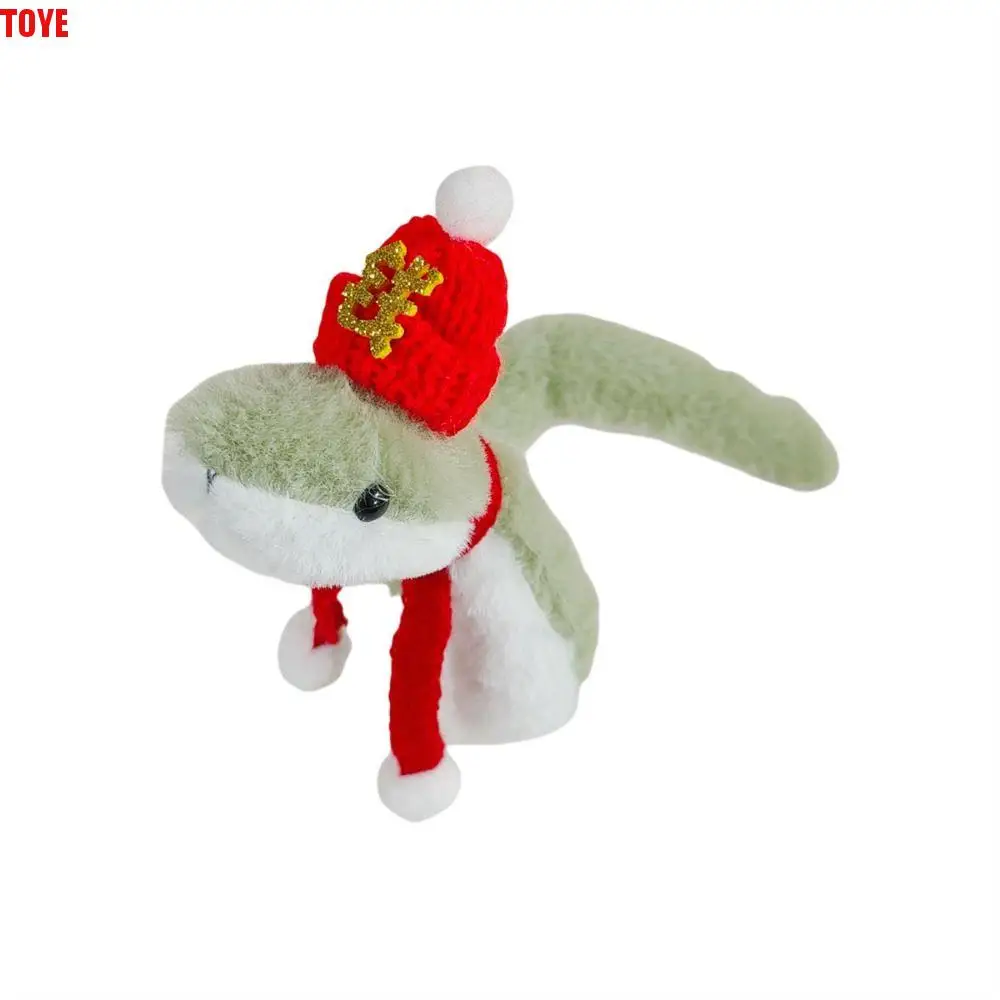 

Plush Year of The Snake Plush Toy Little Snake Wrap Around Arm Snake Stuffed Plush Doll Cartoon Dressed Snake Animal Doll