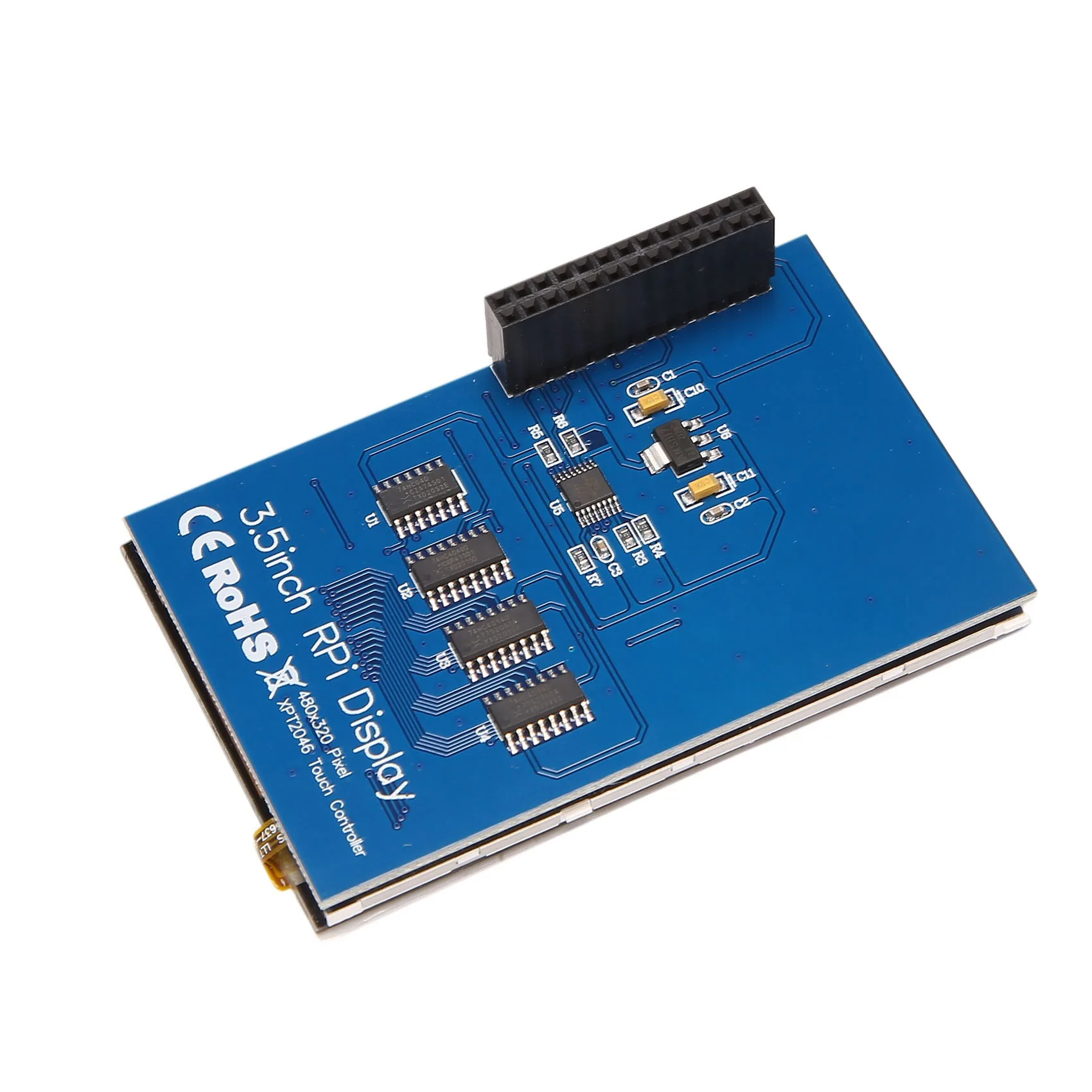 Módulo de placa de pantalla táctil TFT LCD de 3,5 pulgadas para Raspberry Pi 2 B y RPI B/3