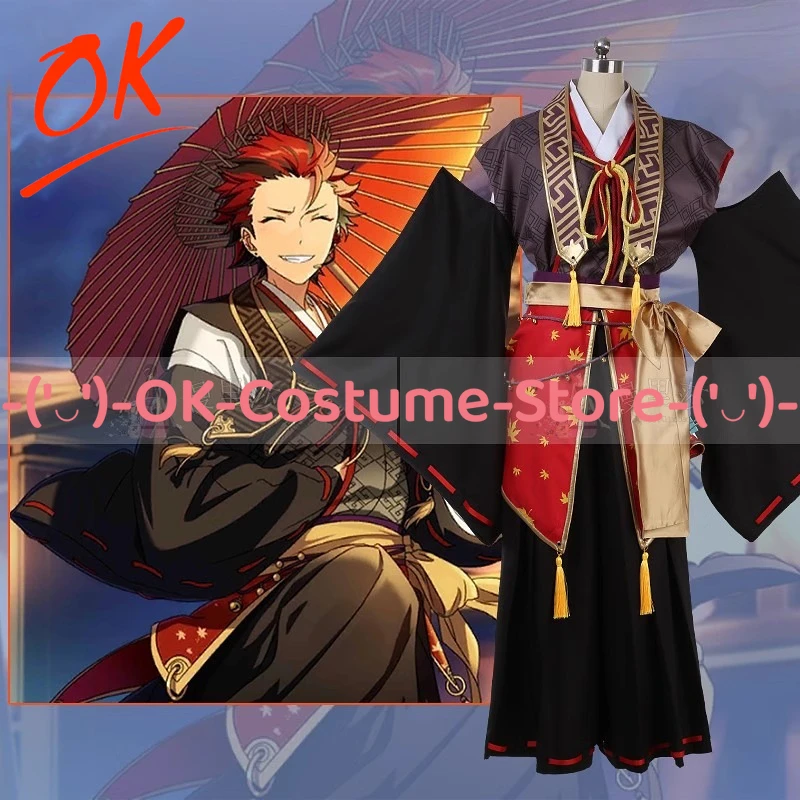 

[Customized Size] Ensemble Star Festival Leader Koryu Kuro Cosplay Kimono Game Character Outfit Halloween Carnival Party Uniform