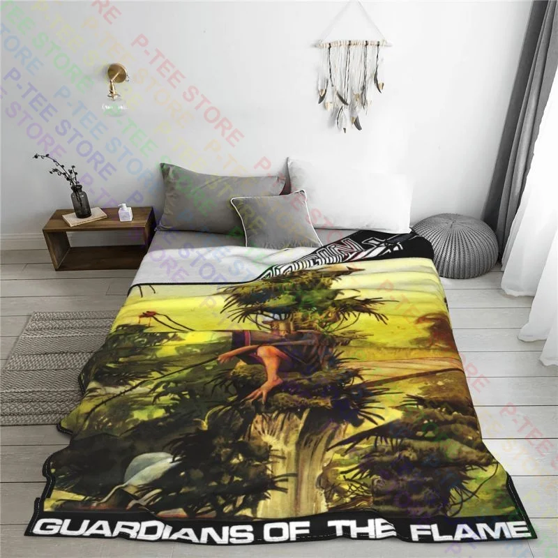 Virgin Steele Guardians Of The Flame Heavy Power Metal Omen Blanket Flannel High-Quality Decorative Sofa