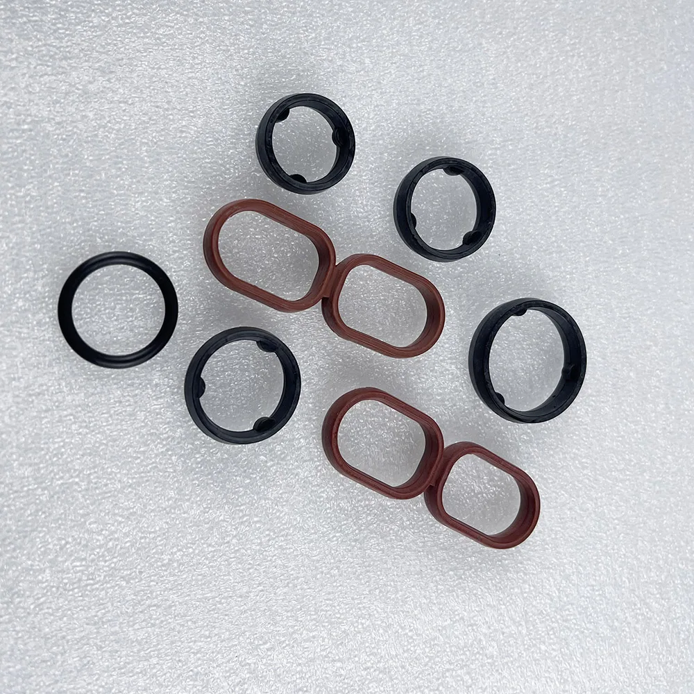 New Genuine One Set Oil Cooler Adapter O Ring Seal Kit 68191356AA For Wrangler Grand Cherokee 3.6L 2014 - 2015