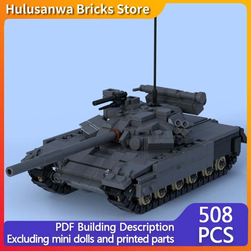 

Современная модель военного танка T-64B, конструктор MOC, модульные строительные блоки, военная техника, подарки, праздничный набор для сборки, детские игрушки