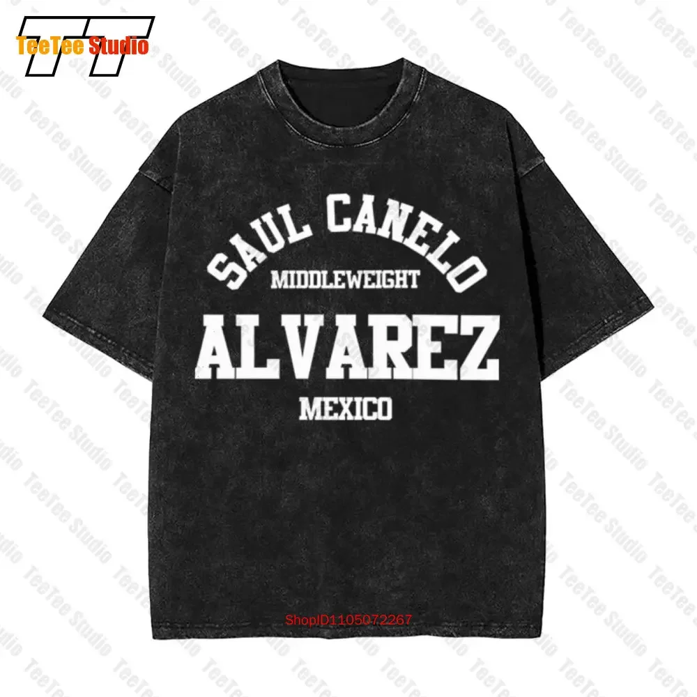 Canelo Boxing Alvarez Mexico Gym Middleweight Vintage Oversized T-Shirt XZ0A