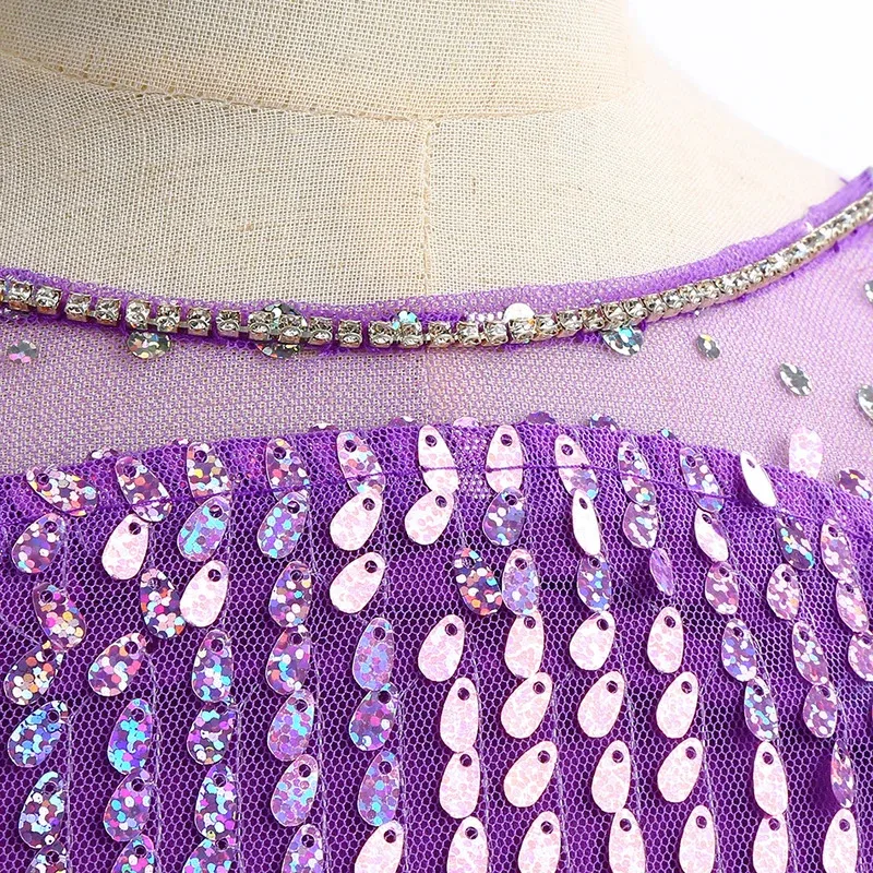 فستان الأميرة إلسا ملكة الثلج الأبيض للهالوين للفتيات فستان شبكي مزين بالترتر كرنفال Disfraz للأطفال