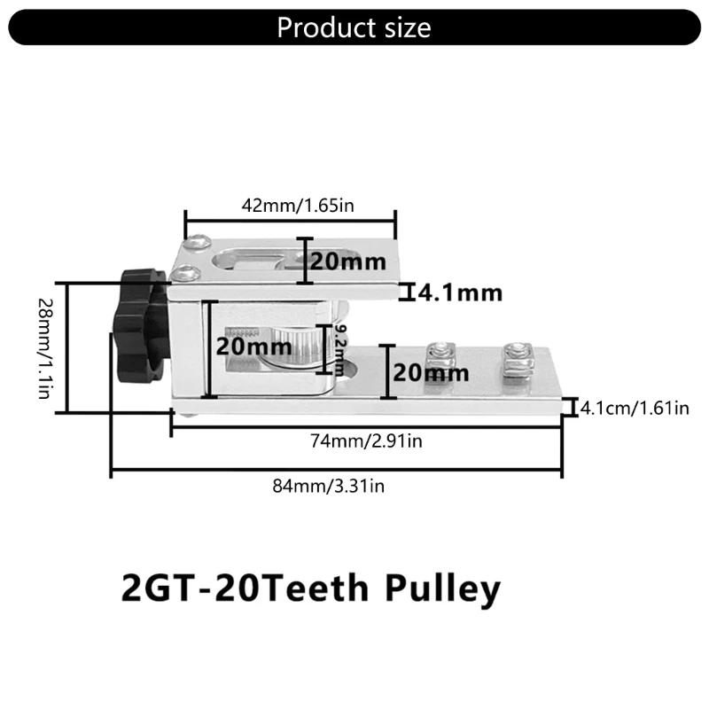 Best Seller Aleoy X Axises Tensor sincrónico para Ender 3 e Tronxy Printers