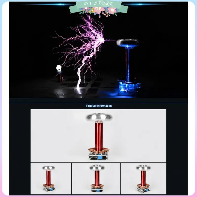 Huge Integrated Full Bridge DRSSTC Tesla Coil 60CM Arc High Voltage Generator DIY Kit Electronic Lightning Storm Musical Arc