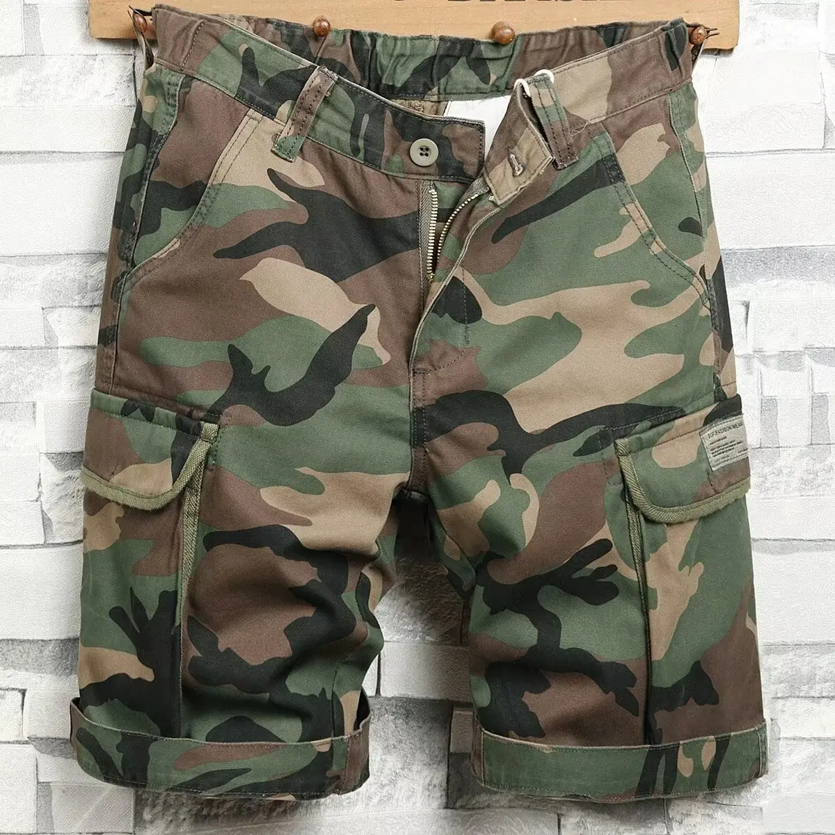 Men's Summer Camouflage Shorts American Style Loose Multi-Purpose Trendy Casual Short Pants Summer Men Clothing 2026 New