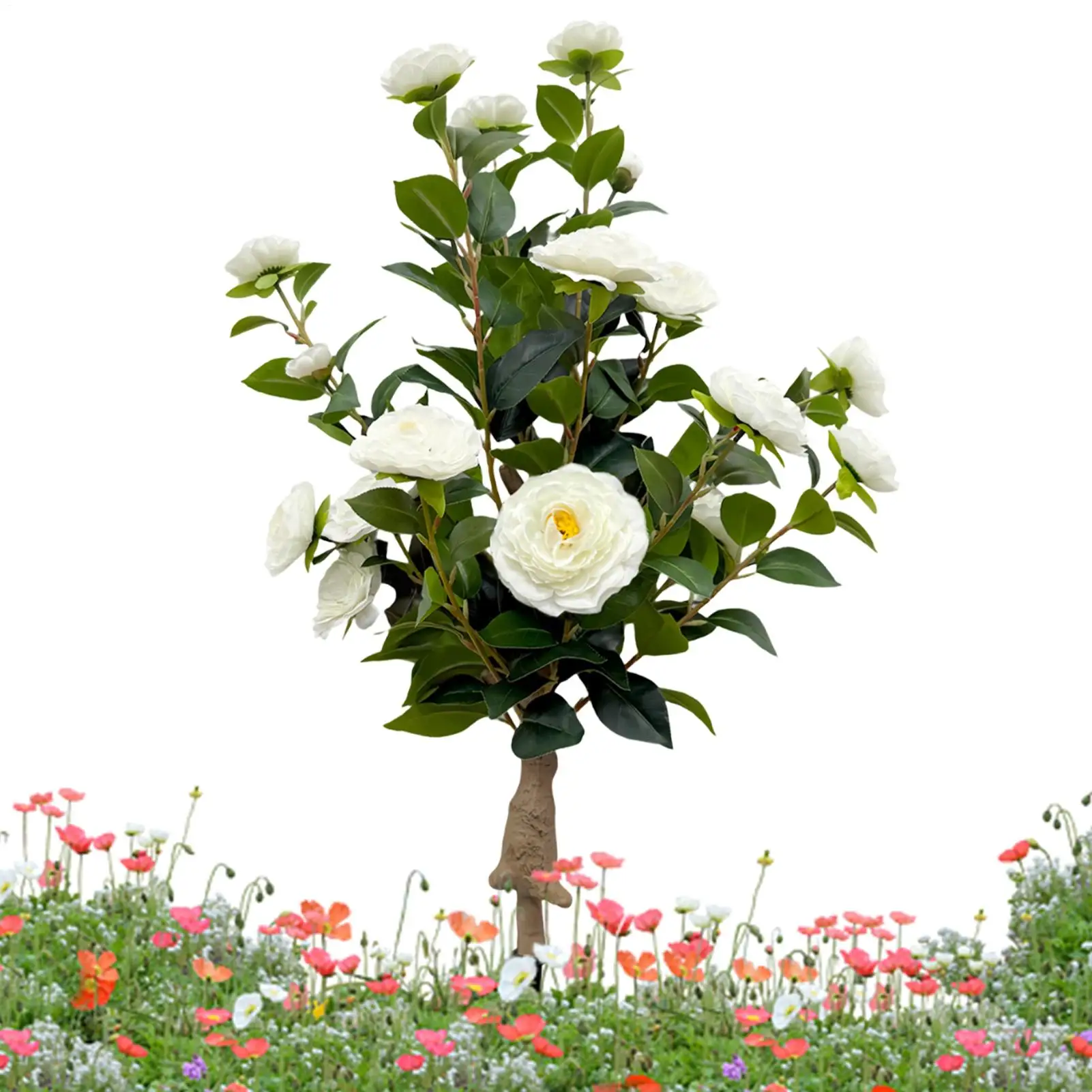 

Faux Outdoor Plants Aesthetic Realistic Spring Home Decor Tall Fake Tree Garden Decor For Outdoor Yard Patio Porch Pathway
