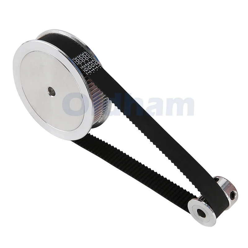 2GT Timing Belt Pulley GT2 80 Teeth 20 Teeth Reduction 4:1/1:4 3D Printer Accessories Belt Width 6mm 80T 20T Bore 6/10mm