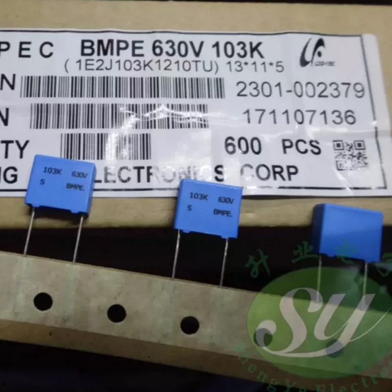 10pcs-100pcs SUNG HO 0.01uf/630v 10nf 103 brand new strip film capacitor 10MM
