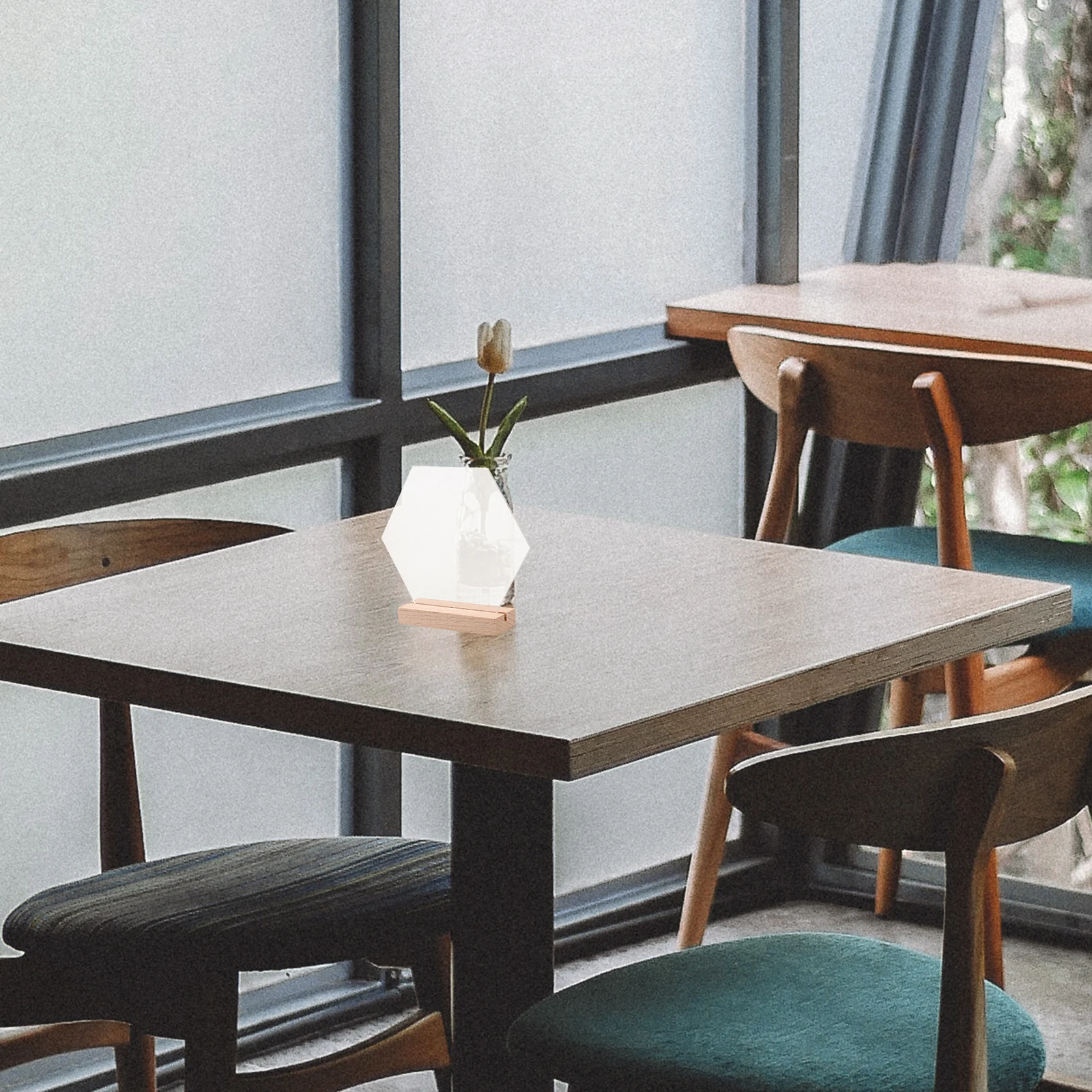 4 قطعة من الأكريليك القابل لإعادة الاستخدام للسبورة البيضاء، مخطط جلوس محفوظ لحفلات الزفاف، حامل رقم الطاولة، ديكور الحدث #6