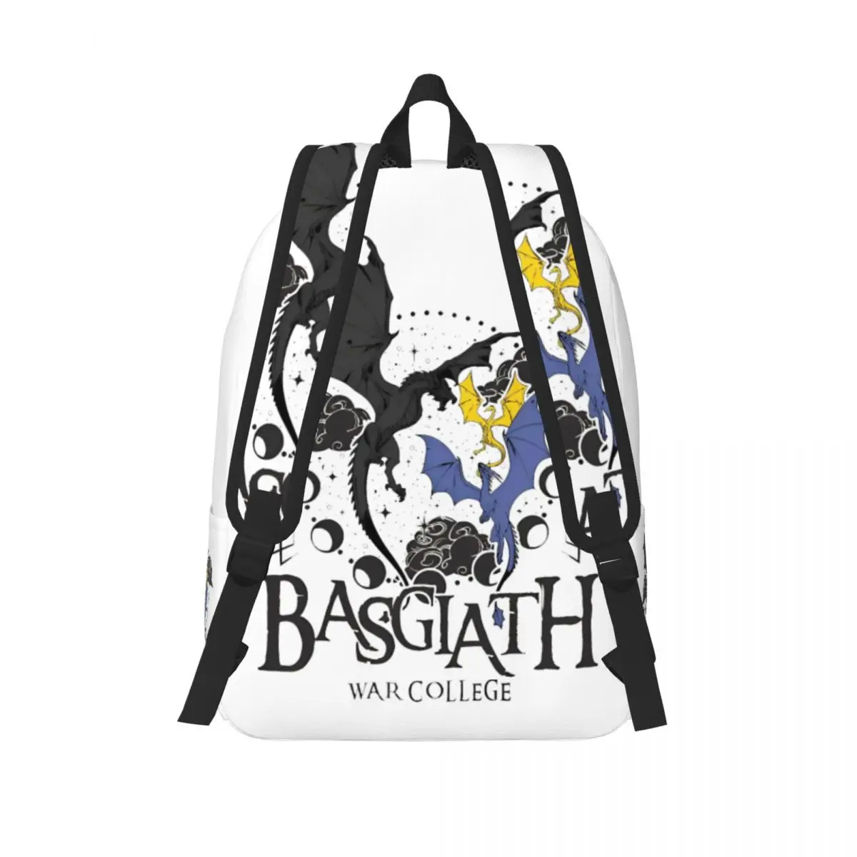 Basgiath-Sac à dos en toile de la quatrième aile du collège de guerre, sac à dos d'affaires pour étudiants adolescents, sacs pour ordinateur portable, cadeau pour hommes et femmes