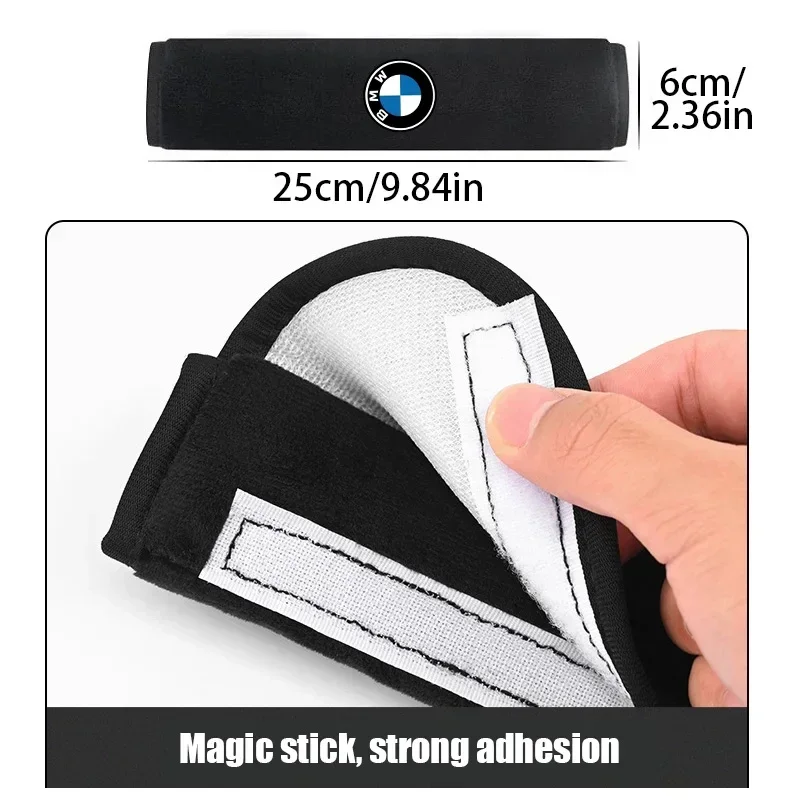 2pcs Car Seat Belt Shoulder Pad Universal Comfort for BMW X1 X2 X3 X5 X4 X6 X7 G30 G20 G32 G11 G12 F40 F30 F20 F10 F34 F07