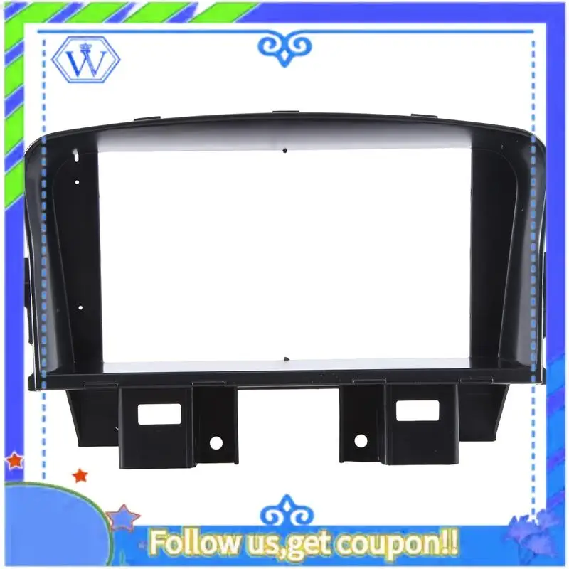 

M46K-7 INCH Car Radio Fascia Panel For Cruze 2009-2014 Frame ABS Cable Installation Trim Kit Frame Bezel Canbus Replac