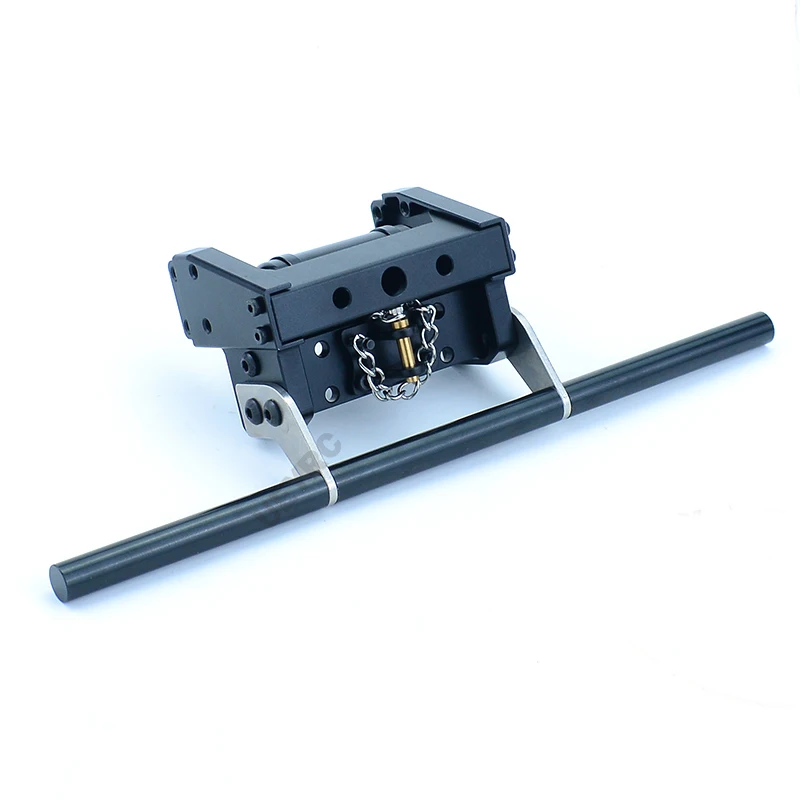 Zestaw metalowego wysięgnika, zderzaka i zbiornika paliwa do ciężarówki RC 1/14 Tamiya SCANIA 770S R620 VOLVO BENZ Arocs MAN TGX LESU, akcesoria samochodowe