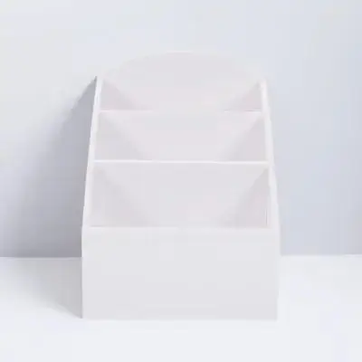 

Acrylic Storage Box Organizer for Coffee Station Sugar Bag Hotel Supplies Condiment Smooth Edges Tea Bags Jewelry