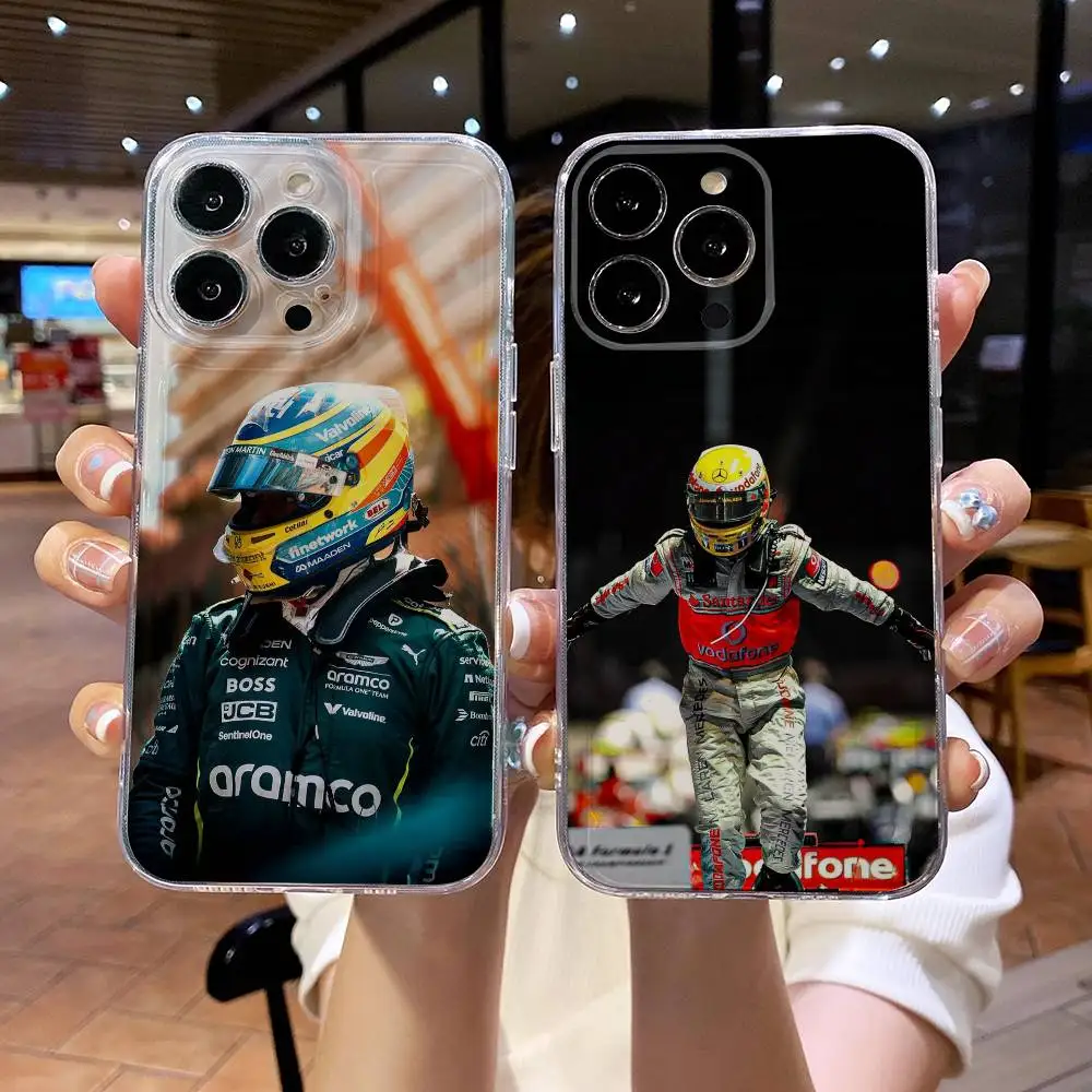 

Racer Alonso Mobile Cell Phone Case For iPhone 17 16e 16 15 14 13 12 11mini Pro Max X XR XSMAX 8 7 Air Plus Soft Cover