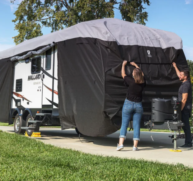 

Quality Guarantee Polypropylene Motorhome Camper Class C RV Cover/waterproof Rv Cover/Trailer Cover