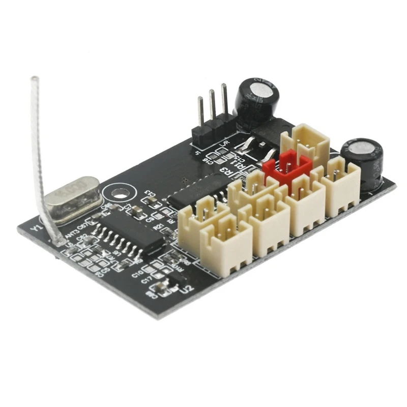 Placa de circuito receptor para carro RC, plástico preto, peças de reposição em escala completa, B14, B24, B16, B36, C34, 1, 16, 1 peça