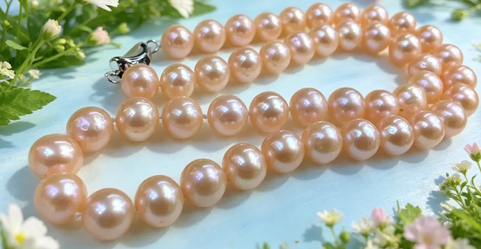 

Классическое ожерелье с натуральным круглым розовым жемчугом из Южных морских вод, класса АААА, 8-9 мм, 18 дюймов/серебро 925 пробы.