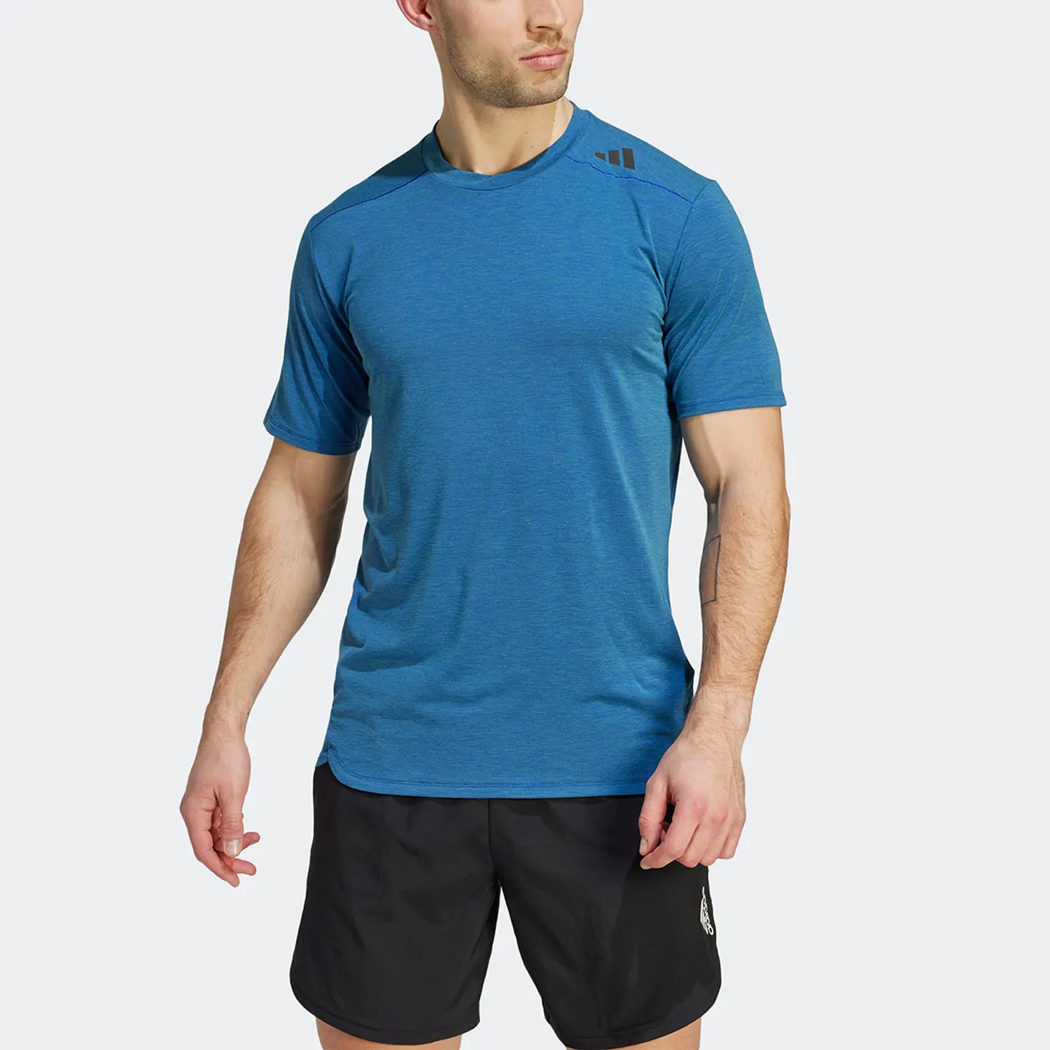 Adidas genuino D4T CS TEE HIIT hombres corriendo entrenamiento manga corta HS7461