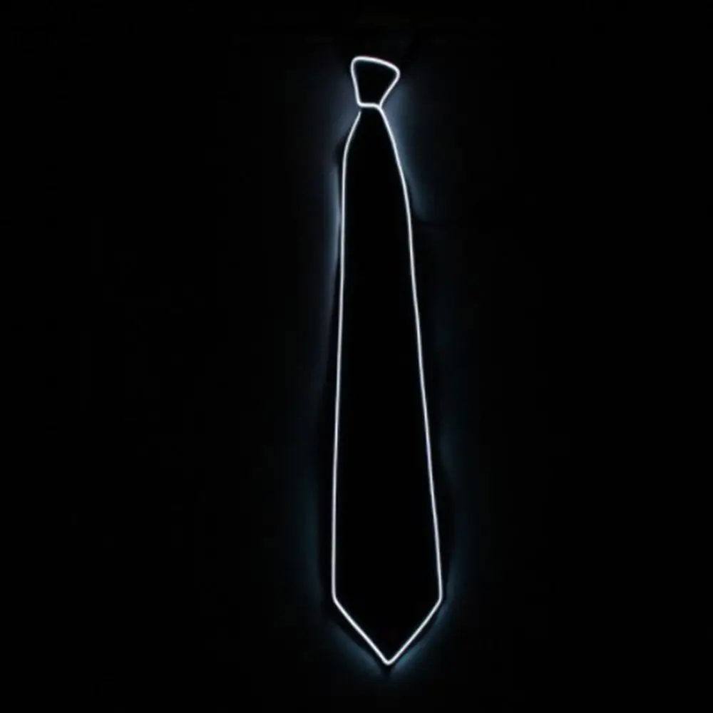 

Classic Shirt Fashion Party For Women For Men Business Gift Wedding Glowing Tie Neck Ties Luminous Tie LED Tie