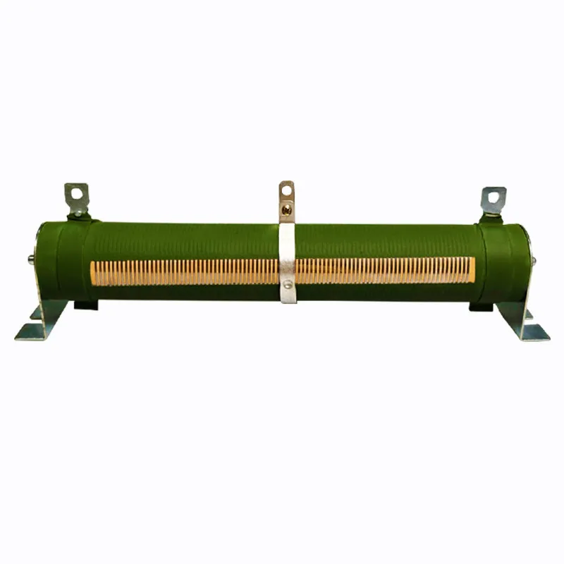 For Ceramic Tube Wire‑Wound Sliding Variable Resistor High Power Discharge Load Adjustment Component 25W‑200W