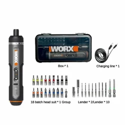 Wireless Electric Screwdriver Multifunctional Woodworking Small Screwdriver Rechargeable WX242 Professional Work Power Tools