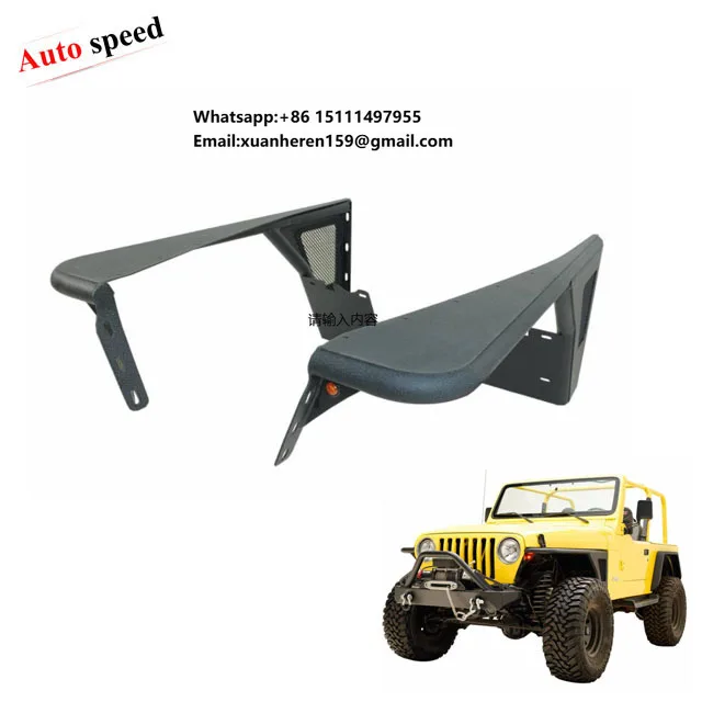 FRONT FENDER FLARES for JEEP WRANGLER TJ