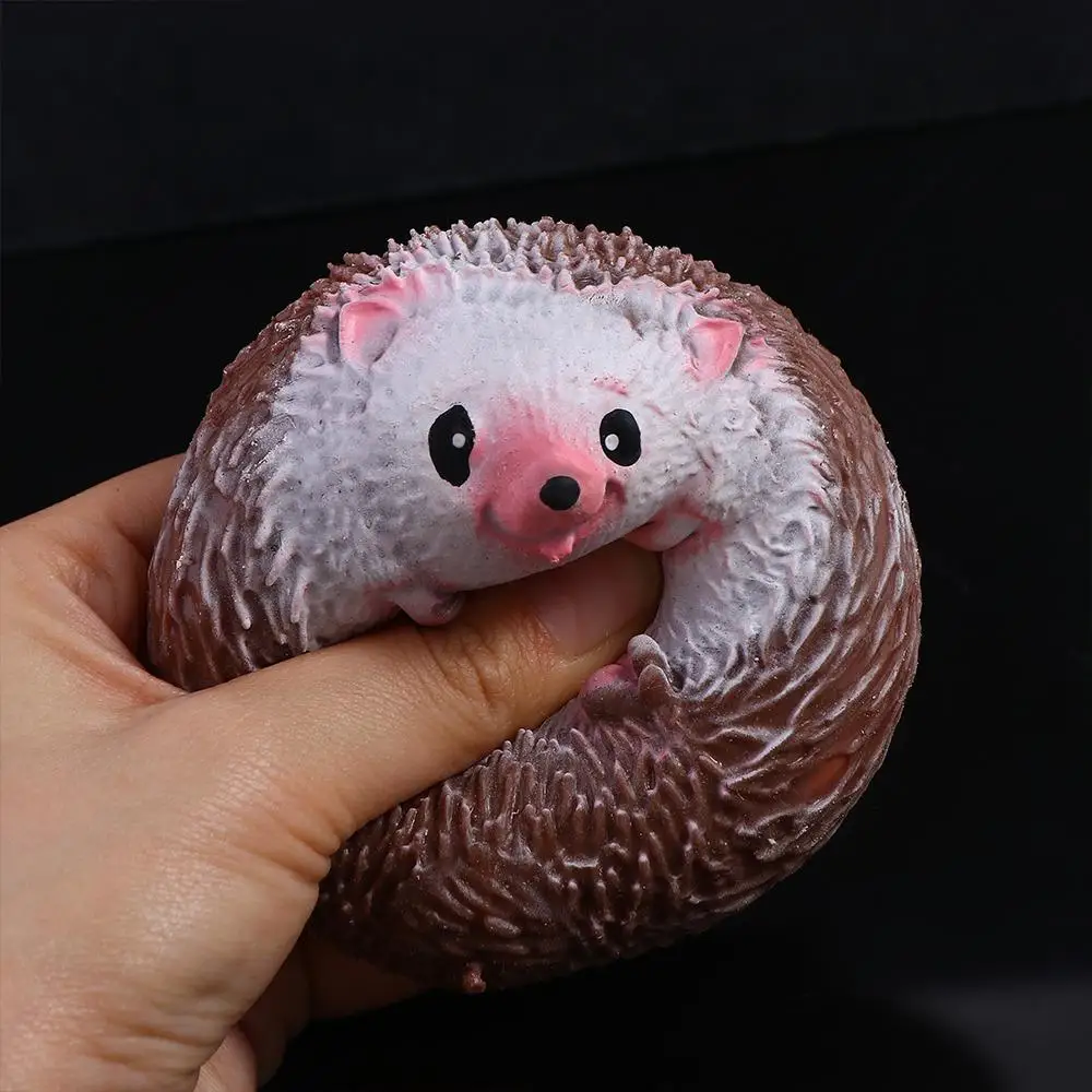 Cartoon Hedgehog Decompression Toys Anti Stress Fidget Toy Squeeze Toys For Adult Kids Stress Reliever Fun Birthday Gifts