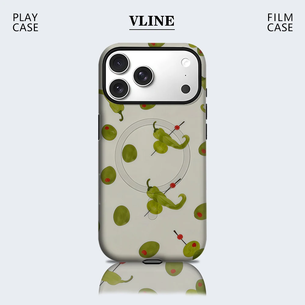 Olive & Pepper FiestaPhone Case for Magnetic  for IPhone 17 16 15 14 13 Pro Max Plus Single Double-layer Tough Case