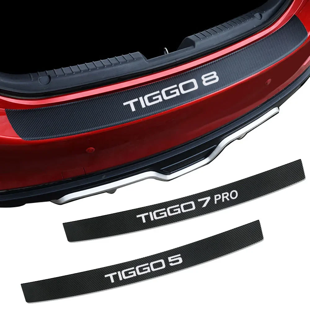 

90*7 см защитные наклейки на задний бампер автомобиля для CHERY TIGGO 3 4 5 7 PRO 8, наклейки на пластину защиты багажника