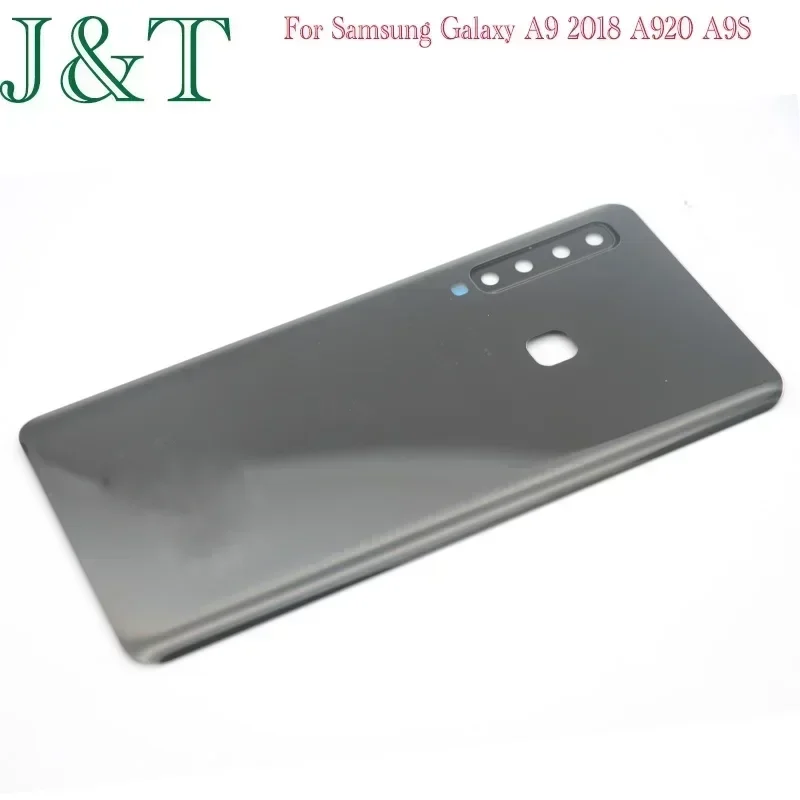 New For Samsung Galaxy A9 2018 A920 A9S A920F A9200 Battery Back Cover Rear Door Glass Housing Case Camera Lens Adhesive